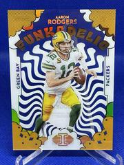 Aaron Rodgers [Gold] Football Cards 2022 Panini Illusions Funkadelic Prices