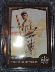 Honus Wagner [The Flying Dutchman Red Frame] #2 Baseball Cards 2018 Panini Diamond Kings Prices