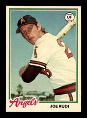 Joe Rudi Baseball Cards 1978 O Pee Chee Prices