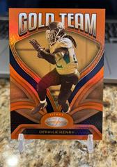 Derrick Henry [Orange] #GT-16 Football Cards 2022 Panini Certified Gold Team Prices