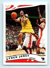 Fred Jones #29 Basketball Cards 2005 Topps Prices