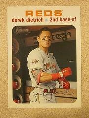 Derek Dietrich [White Border] #6 Baseball Cards 2020 Topps Heritage Prices