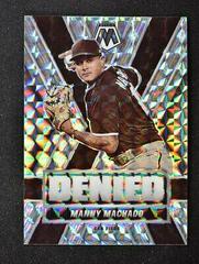 Manny Machado [Mosaic] #D-6 Baseball Cards 2022 Panini Mosaic Denied Prices