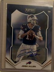 Josh Allen [Autograph] #1 Football Cards 2021 Panini Playoff Prices