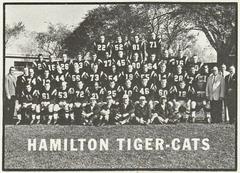 Hamilton Tiger Cats #58 Football Cards 1961 Topps CFL Prices