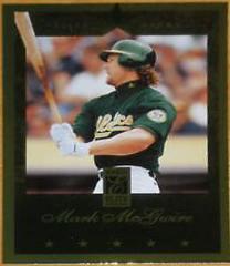 Mark McGwire [Gold Stars] #21 Baseball Cards 1997 Panini Donruss Elite Prices