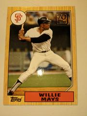 Willie Mays Baseball Cards 2021 Topps 70 Years of Baseball Prices