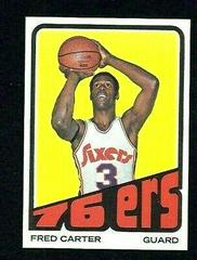 Fred Carter #29 Basketball Cards 1972 Topps Prices
