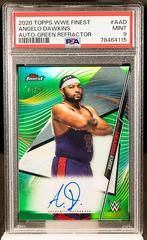 Angelo Dawkins [Green] #A-AD Wrestling Cards 2020 Topps WWE Finest Autographs Prices