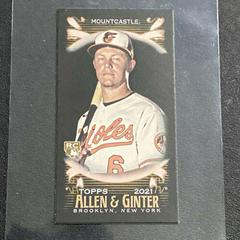 Ryan Mountcastle [Mini Black] #12 Baseball Cards 2021 Topps Allen & Ginter X Prices