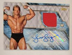 Lex Luger [Silver Autograph] #AR-LL Wrestling Cards 2017 Topps Legends of WWE Shirt Relics Prices