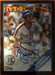 Darryl Strawberry [Black] #88BA-DST Baseball Cards 2023 Topps Update 1988 Autographs Prices