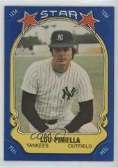 Lou Piniella #45 Baseball Cards 1981 Fleer Star Stickers Prices