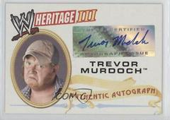 Murdoch Wrestling Cards 2007 Topps Heritage III WWE Autographs Prices