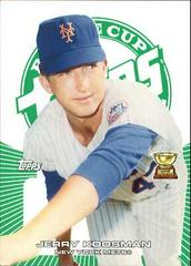 Jerry Koosman [Green] Baseball Cards 2005 Topps Rookie Cup Prices