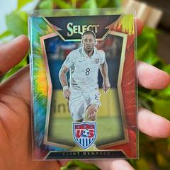 Clint Dempsey [White Jersey Tie Dye Prizm] #19 Soccer Cards 2015 Panini Select Prices