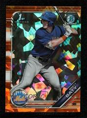 Brett Baty [Orange Sapphire] #BDC-39 Baseball Cards 2019 Bowman Draft Chrome Prices