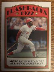 Joe Morgan Baseball Cards 2021 Topps Heritage Flashbacks Prices