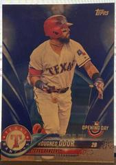 Rougned Odor [Blue Foil] Baseball Cards 2018 Topps Opening Day Prices