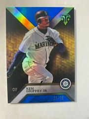 Ken Griffey Jr. [Sapphire] Baseball Cards 2016 Topps Triple Threads Prices