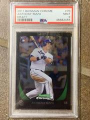 Anthony Rizzo Baseball Cards 2011 Bowman Chrome Draft Prices