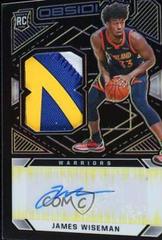 James Wiseman [Jersey Autograph Yellow] #220 Basketball Cards 2020 Panini Obsidian Prices