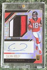 Calvin Ridley [Signature Hyper] #221 Football Cards 2018 Panini Unparalleled Prices
