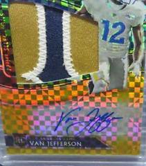 Van Jefferson [Gold Prizm Jersey Number] Football Cards 2020 Panini Select Prime Selections Signatures Prices