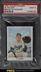 Al Walker [Brooklyn Dodgers] Baseball Cards 1955 Golden Stamps Prices