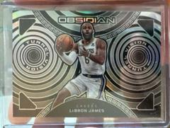 LeBron James Basketball Cards 2022 Panini Obsidian Tunnel Vision Prices