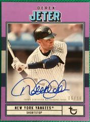Derek Jeter [Purple] Baseball Cards 2022 Topps Brooklyn Collection Autographs Prices