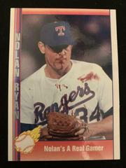 Nolan's A Real Gamer #92 Baseball Cards 1991 Pacific Nolan Ryan Prices