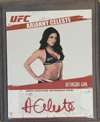 Arianny Celeste [Red Ink] Ufc Cards 2009 Topps UFC Round 2 Autographs Prices