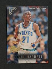 Kevin Garnett [Player's Private Issue] #41 Basketball Cards 1995 Topps Gallery Prices