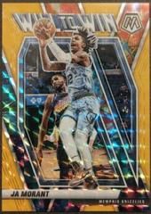 Ja Morant [Orange Fluorescent] Basketball Cards 2020 Panini Mosaic Will to Win Prices
