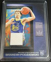 Brandin Podziemski #18 Basketball Cards 2023 Panini Court Kings Debut Showcase Memorabilia Prices
