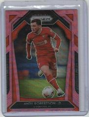 Andy Robertson [Pink Wave Prizm] Soccer Cards 2020 Panini Prizm Premier League Prices