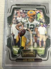 Aaron Rodgers [Gold] #57 Football Cards 2022 Panini Playbook Prices
