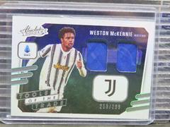 Weston McKennie #T-WMK Soccer Cards 2020 Panini Chronicles Absolute Tools of the Trade Prices