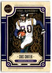 Cris Carter [Blue] Football Cards 2022 Panini Legacy Time Machines Prices