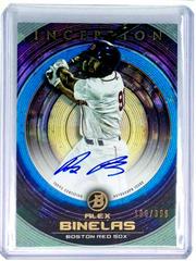 Alex Binelas #PA-AB Baseball Cards 2022 Bowman Inception Prospect Autographs Prices