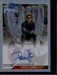 Druw Jones #92RJA-DJ Baseball Cards 2023 Bowman's Best 1992 by Randy Johnson Autographs Prices