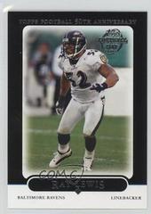 Ray Lewis [Black] #11 Football Cards 2005 Topps Prices