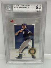 Drew Henson [Rookie Prominence] Baseball Cards 2001 Fleer Authority Prices