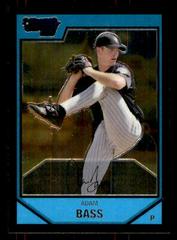 Adam Bass #BC99 Baseball Cards 2007 Bowman Chrome Prospects Prices