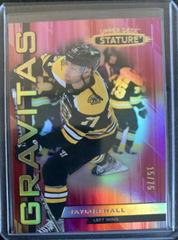 Taylor Hall [Red] #G-20 Hockey Cards 2021 Upper Deck Stature Gravitas Prices