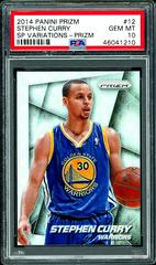 Stephen Curry [Prizm] Basketball Cards 2014 Panini Prizm SP Variations Prices