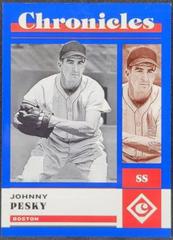 Johnny Pesky [Blue] #22 Baseball Cards 2023 Panini Chronicles Prices