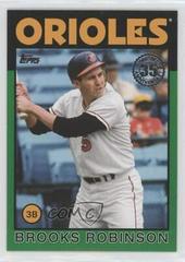 Brooks Robinson [Green] Baseball Cards 2021 Topps 1986 35th Anniversary Prices