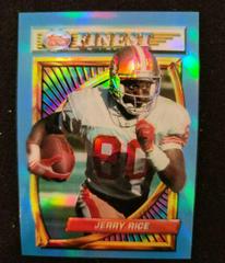 Jerry Rice [Refractor] Football Cards 1994 Topps Finest Prices